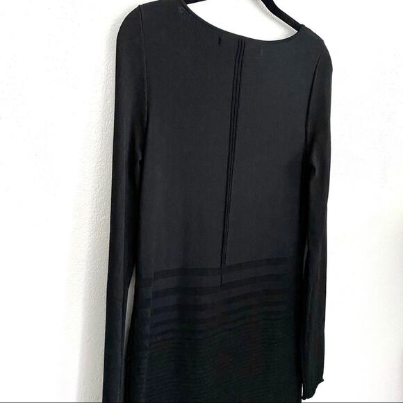 Max Studio Long Sleeve Black Bandage Dress Size Medium - Picture 10 of 12
